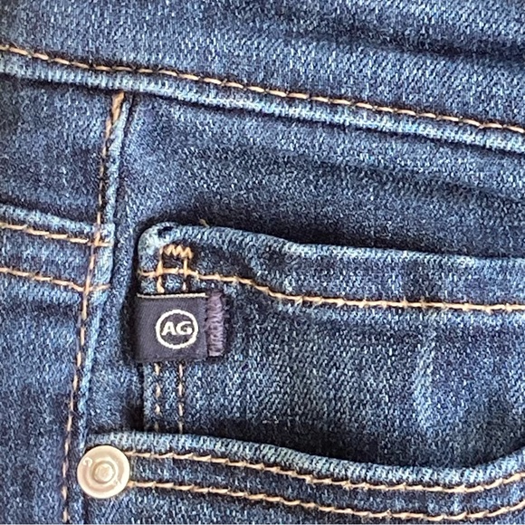 AG Adriano Goldschmied The Middi mid rise leggings dark wash 28 regular - Picture 7 of 7